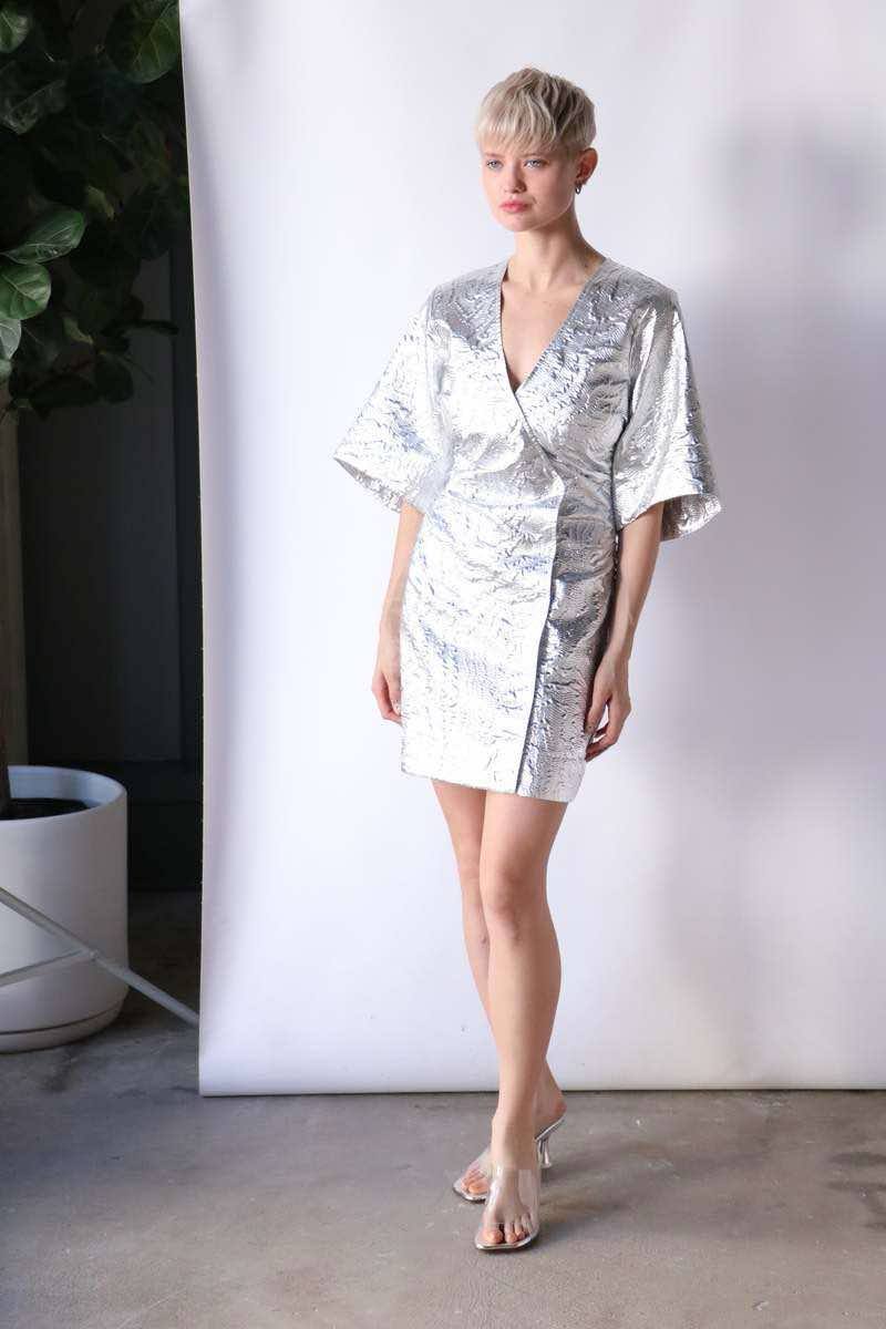 Metallic Jacquard