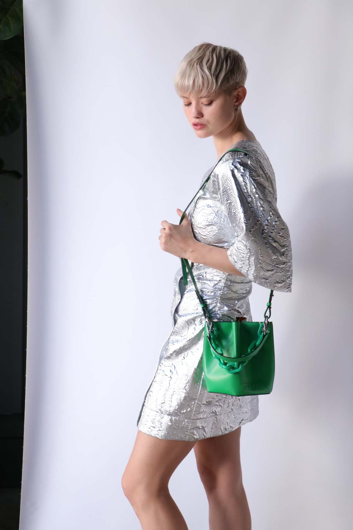 Metallic Jacquard