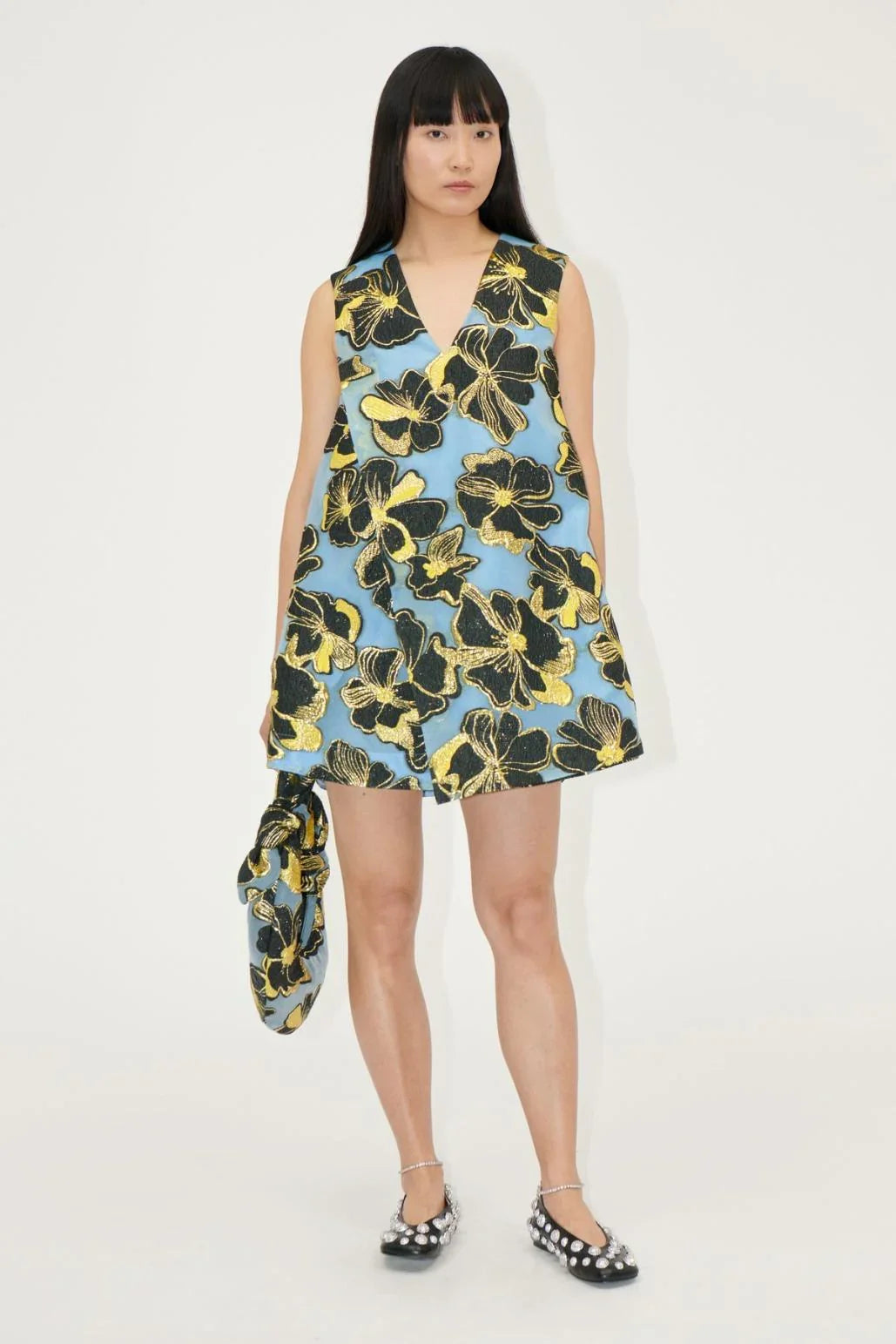 Blue Anemone Jacquard